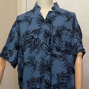 Harley-Davidson Celebration Allover Button-Up Shirt in men’s size 3XL. Designed